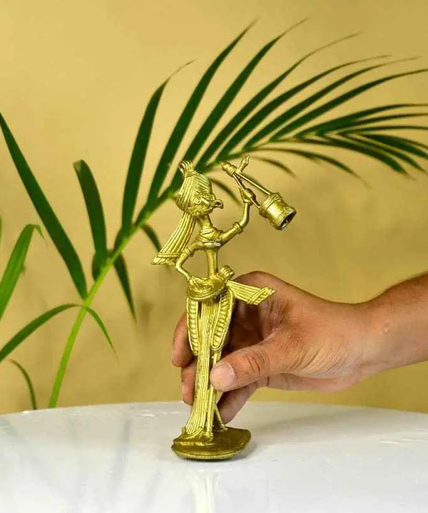Dokra Boul: Brass Tabletop Art Decor — image 6