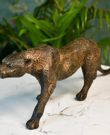 Sowpeace Resin Panther Decor — alternate view