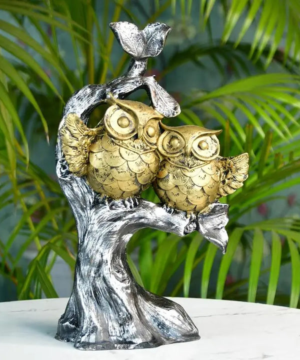 Sowpeace Resin Owl Branch — main view