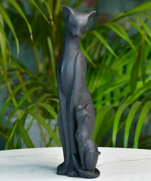 Sowpeace Resin Cat & Mom — image 5