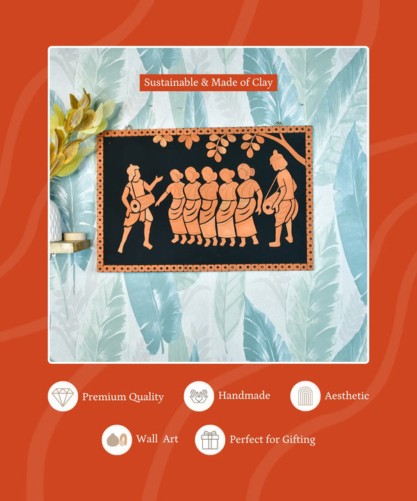 Terracotta Tribal Dance: Artisan Home Decor Elegance and Culture — image 3