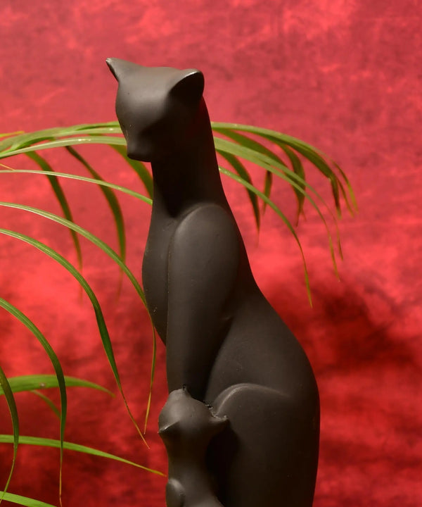 Sowpeace Resin Cat & Mom — image 6