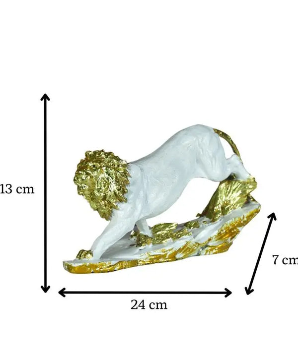 Sowpeace Resin Leaping Lion — image 4