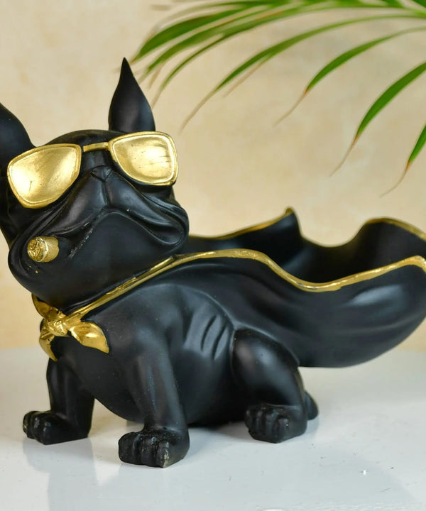 Sowpeace Resin Caped Dog Showpiece — image 2