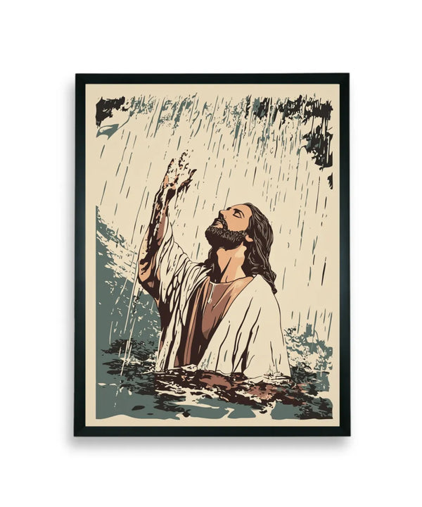 Chitran Jesus in Sacred Rain — image 7