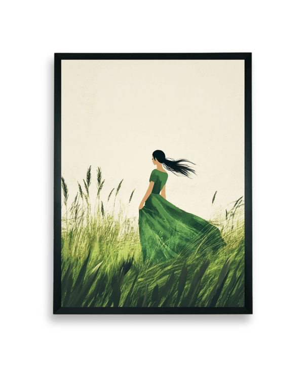 Chitran Lady in Verdant Pastures — image 7