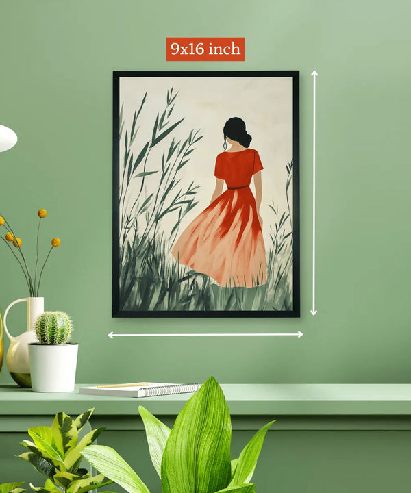 Chitran Maiden in Red Harmony — image 5