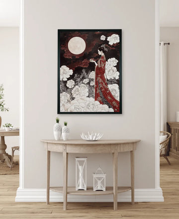 Chitran Moonlit Elegance in Bloom — alternate view