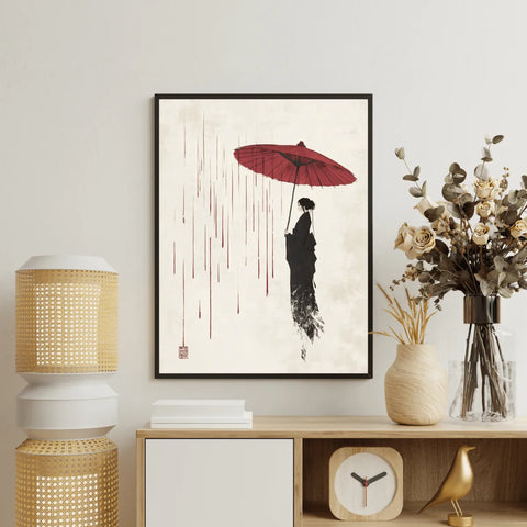 Chitran Under the Red Umbrella