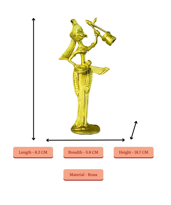 Dokra Boul: Brass Tabletop Art Decor — image 4