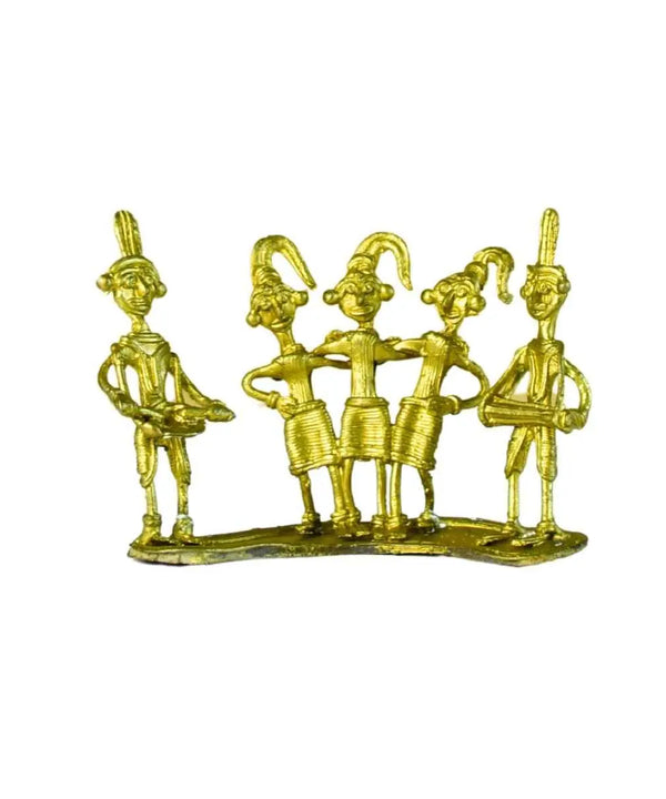 Dokra Orchestra: Brass Tabletop Masterpiece for Unique Home Decor — image 7
