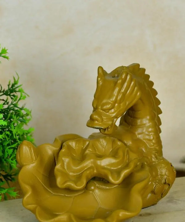 Dragon Smoke Fountain by Sowpeace - Beautiful Resin Showpiece for Home Decor — image 3