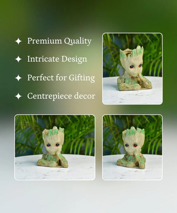Groot Figurine Planter | Sowpeace Unique Home Decor - Artisan Craft & Functional Design — image 4