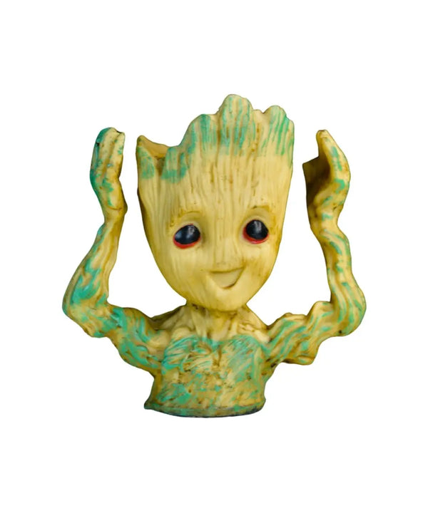 Groot Figurine Planter with Hands Up | Sowpeace Artisan Home Decor & Functional Design — image 7