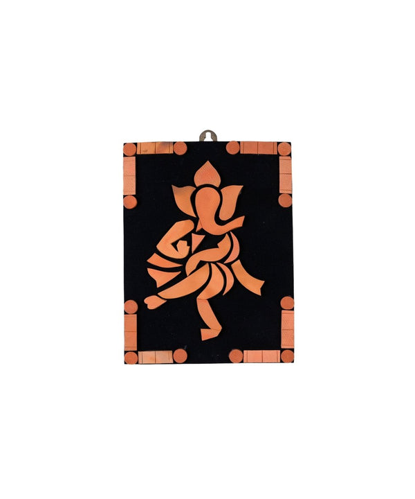 Handcrafted Terracotta Dancing Ganesh Wall Art: Unique Home Decor — image 7