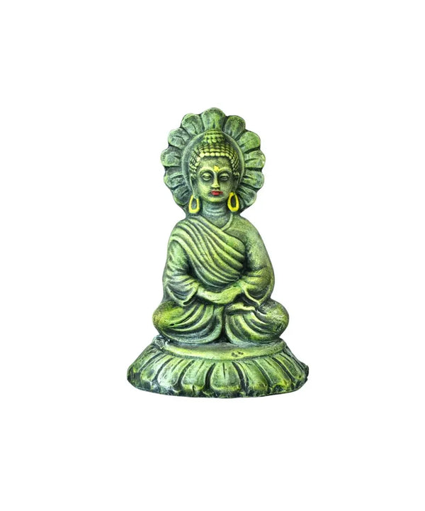 Handcrafted Terracotta Sitting Buddha: Artisan Home Decor by Sowpeace — image 7
