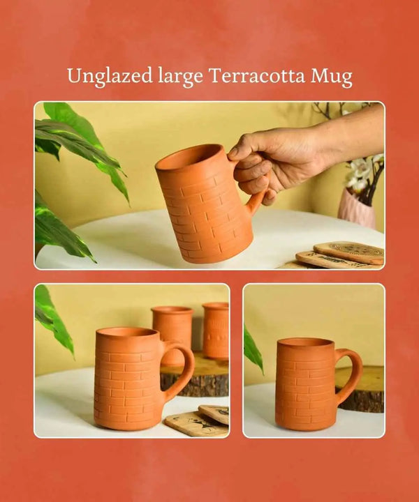 Large Unglazed Mocktail Cup: Versatile Elegance for Home and Kitchen Decor — image 4