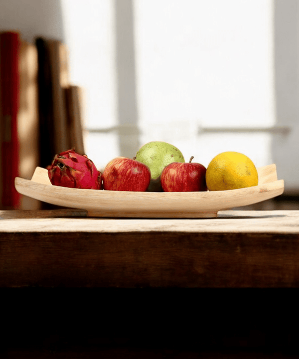Sowpeace 14-Inch Elegant Acacia Wood Tray — image 3