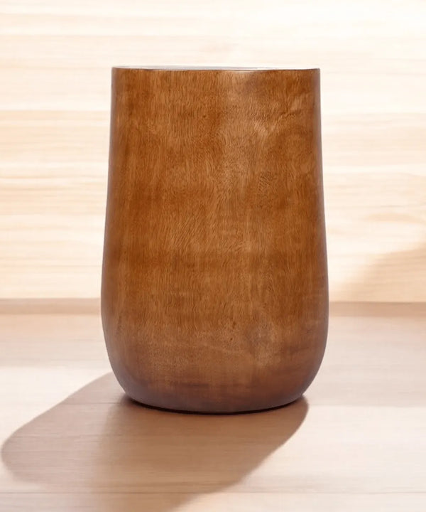 Sowpeace Acacia Wood Artisan Sitting Stool — image 3