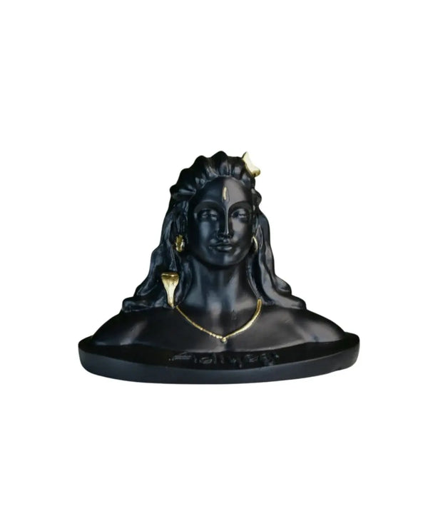 Sowpeace Adiyogi Shiva Statue 5 Inch | Black Idol for Meditation, Home Décor & Spiritual Gift — image 7