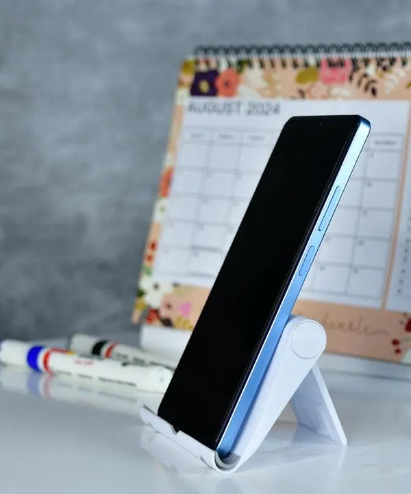 Sowpeace - Adjustable White Tablet Stand | Trendy Desk Accessory — image 2