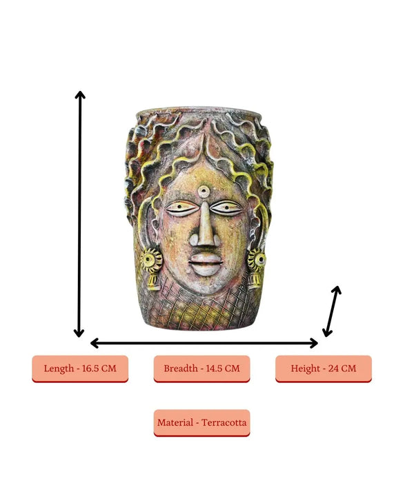 Sowpeace Artisan Big Female Vase Tabletop Decor — image 4