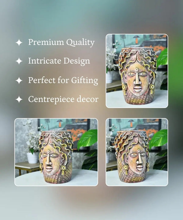 Sowpeace Artisan Big Female Vase Tabletop Decor — image 3