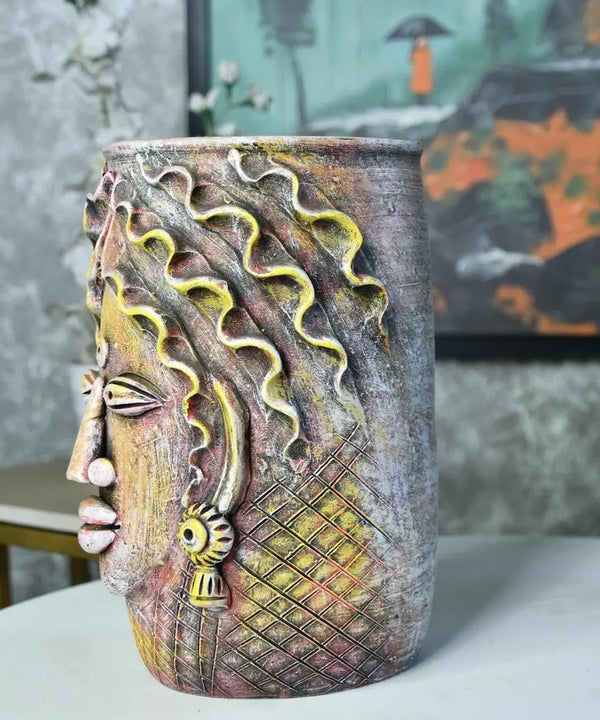 Sowpeace Artisan Big Female Vase Tabletop Decor — image 5