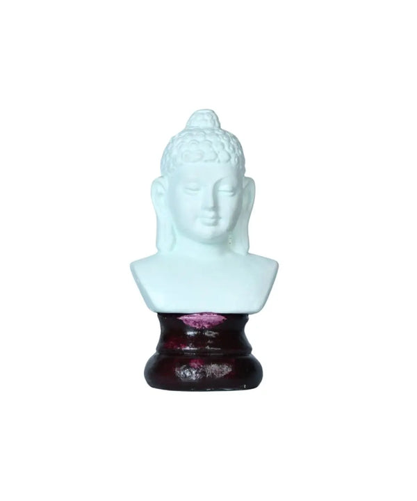 Sowpeace Bliss: White Small Buddha Terracotta Decor — image 7