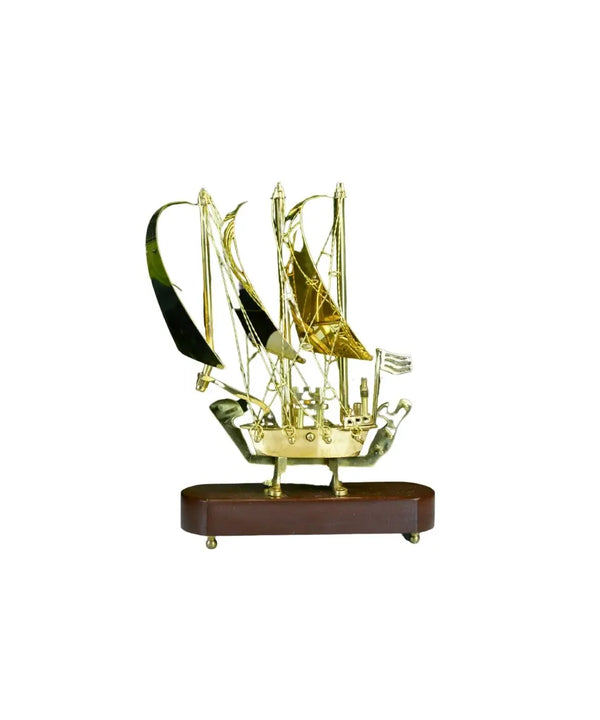 Sowpeace Brass Ship Decor — image 7