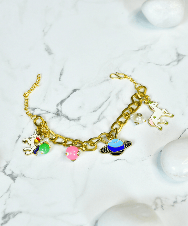 Sowpeace Cosmic Charm Bracelet | Stylish Stainless Steel One‑Size Adjustable Celestial Jewelry for Women & Men — image 6