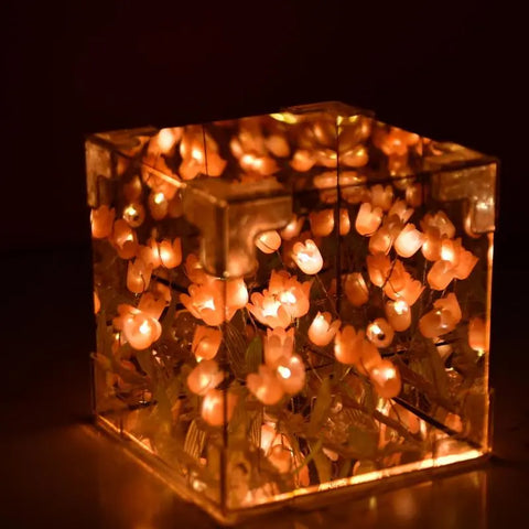 Sowpeace DIY Bloom Glow Tulip Lamp | Creative Flower Night Light for Home Décor & Gifting