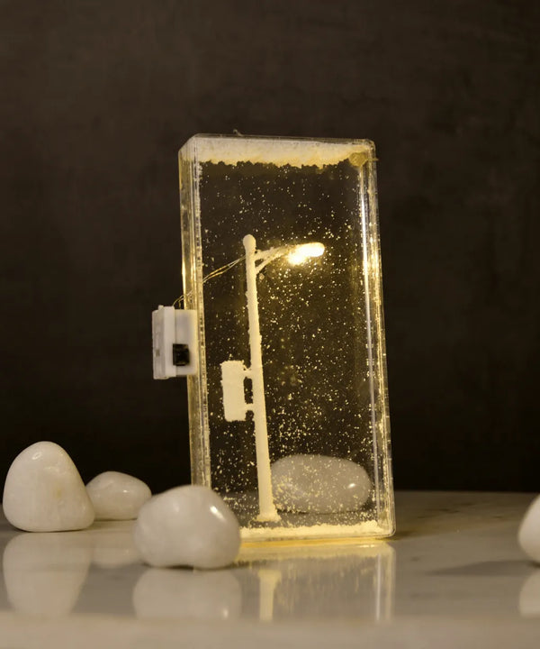 Sowpeace DIY Street Lamp Showcase Snowy Glow | Creative Winter Night Light for Home Décor & Gifting — image 2