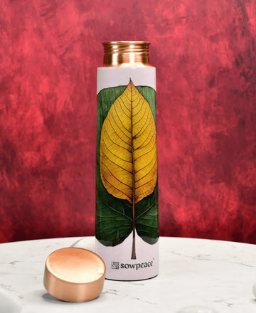 Sowpeace Ethereal Leaf Copper Bottle — alternate view