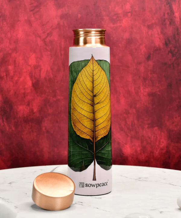 Sowpeace Ethereal Leaf Copper Bottle — image 2