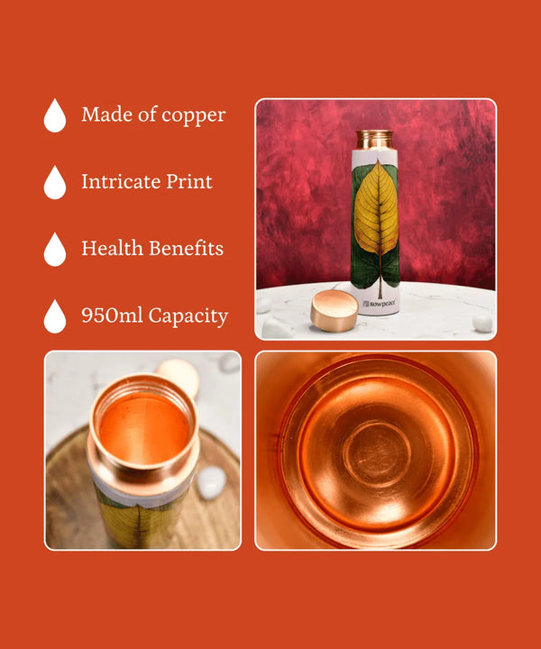 Sowpeace Ethereal Leaf Copper Bottle — image 6