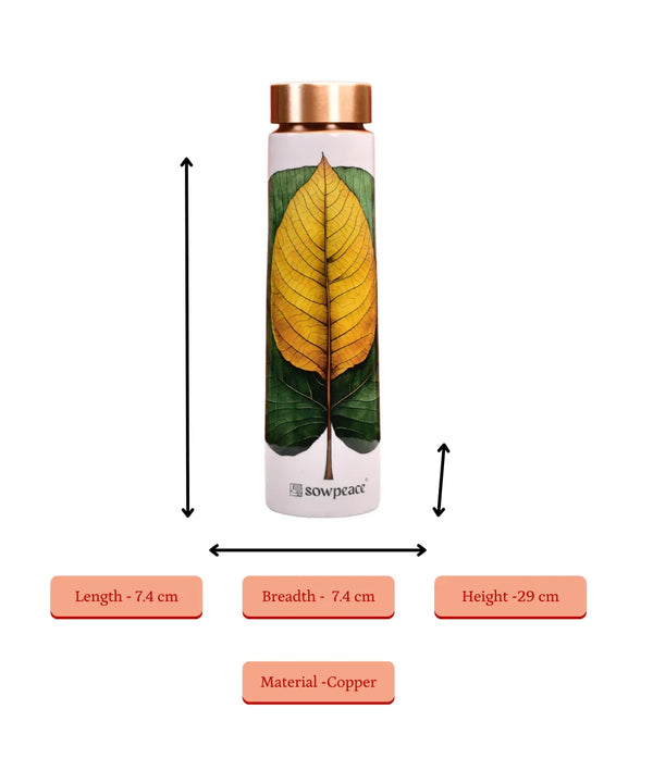 Sowpeace Ethereal Leaf Copper Bottle — image 8