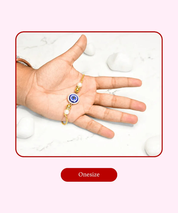 Sowpeace Evil Eye Luxe Bracelet | Stylish Stainless Steel One‑Size Adjustable Protective Jewelry for Women & Men — image 5