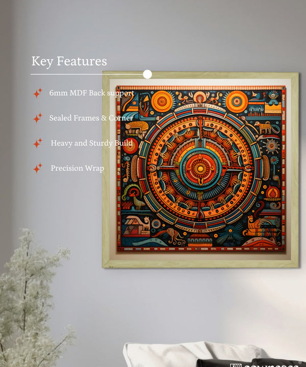 Sowpeace: Find Your Inner Circuit – Premium Handcrafted Canvas Art for Modern and Elegant Home Interiors — image 6