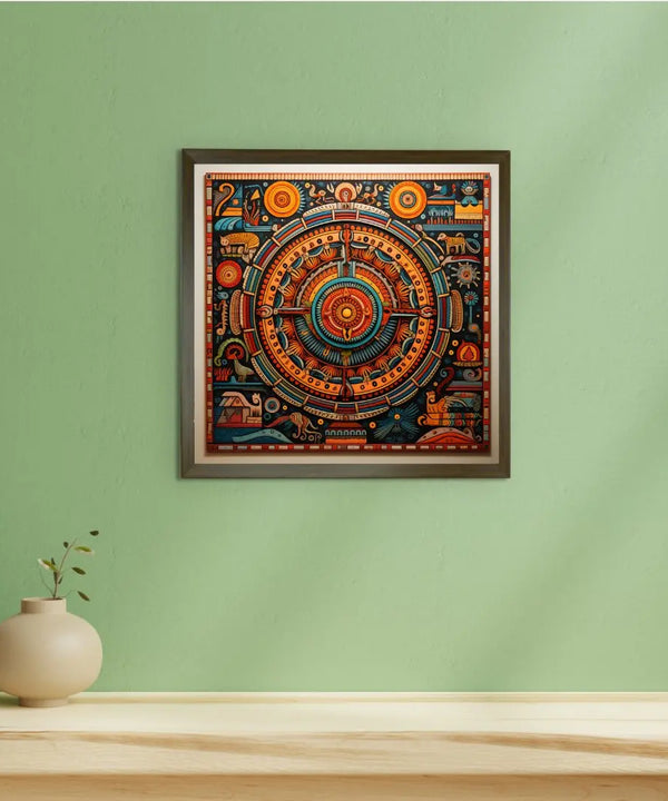 Sowpeace: Find Your Inner Circuit – Premium Handcrafted Canvas Art for Modern and Elegant Home Interiors — image 3