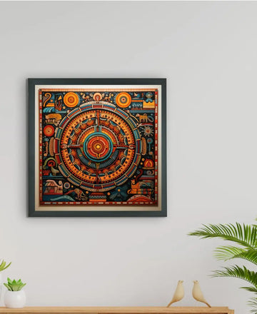 Sowpeace: Find Your Inner Circuit – Premium Handcrafted Canvas Art for Modern and Elegant Home Interiors — alternate view