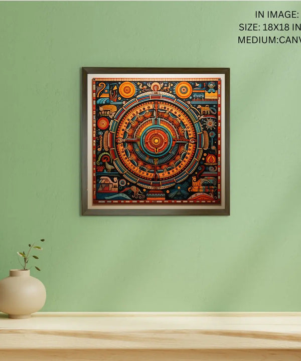 Sowpeace: Find Your Inner Circuit – Premium Handcrafted Canvas Art for Modern and Elegant Home Interiors — image 5