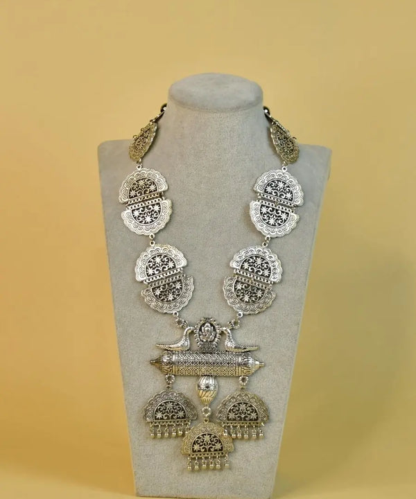 Sowpeace German Silver Ganesha Necklace – Handcrafted Ancient Indian Art — image 5