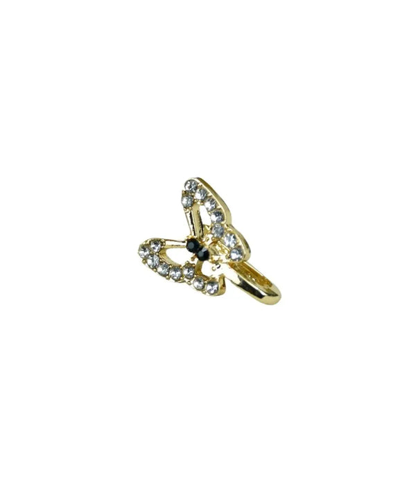 Sowpeace Gold Butterfly Nosepin Stainless Steel | Elegant One‑Size Jewelry for Women — image 5