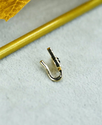 Sowpeace Gold Butterfly Nosepin Stainless Steel | Elegant One‑Size Jewelry for Women — alternate view