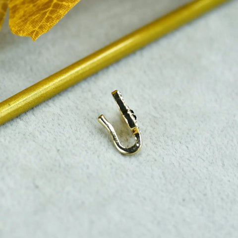 Sowpeace Gold Butterfly Nosepin Stainless Steel | Elegant One‑Size Jewelry for Women