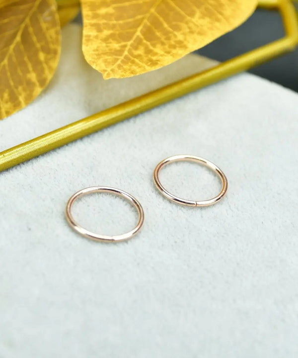 Sowpeace Gold Circle Ring Set Stainless Steel | Stylish One‑Size Adjustable Jewelry for Women & Men — main view