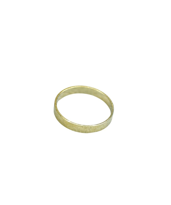 Sowpeace Gold Flat Round Ring Stainless Steel | Stylish One‑Size Adjustable Jewelry for Women & Men — image 4