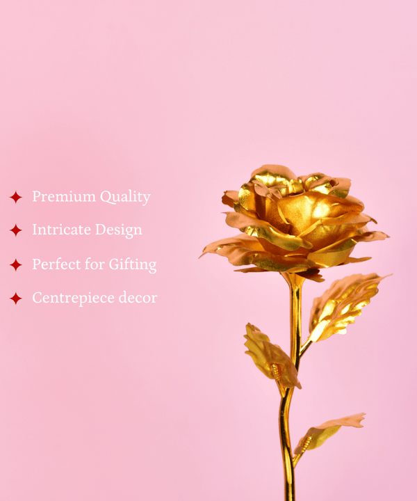Sowpeace Golden Love Decorative Piece | Elegant Gold Home Décor & Romantic Gift Item. — image 3
