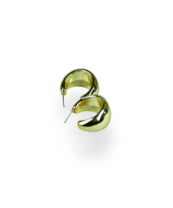 Sowpeace Golden Teardrop Crescent Flat Round CCB Earrings | Stylish One‑Size Lightweight Jewelry for Women & Daily Wear — image 5